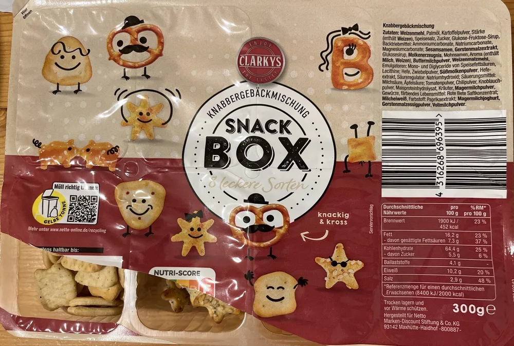 Salziges, Snack Box