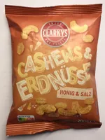 Cashews& Erdnüsse Honig u Salz