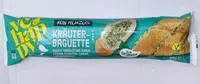 Kräuterbaguette rein pflanzlich