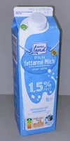 Frische fettarme Milch, 1,5 % Fett