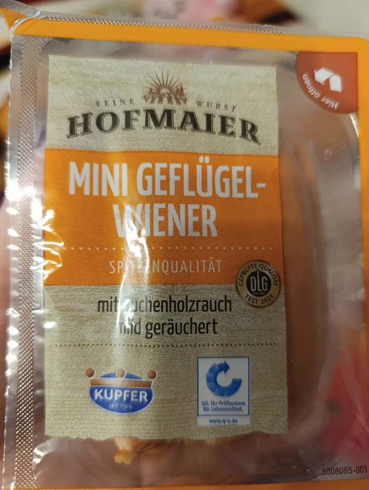 Mini Geflügel Wiener