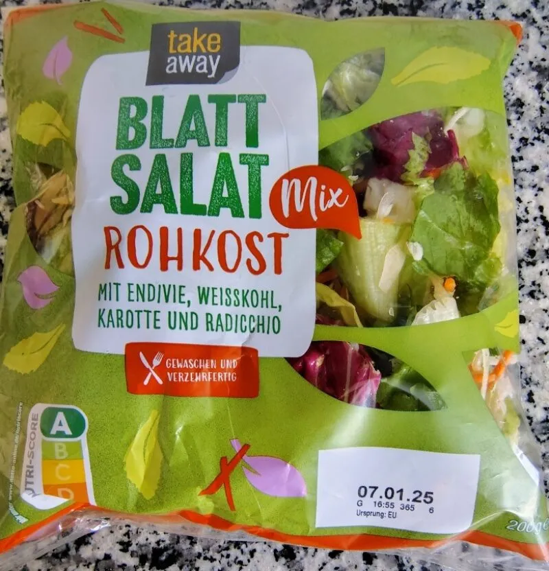 Blattsalat-Mix Rohkost