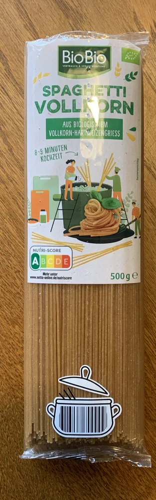 Spaghetti Vollkorn