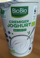 Cremiger Bio-Joghurt mild 3,8 % Fett