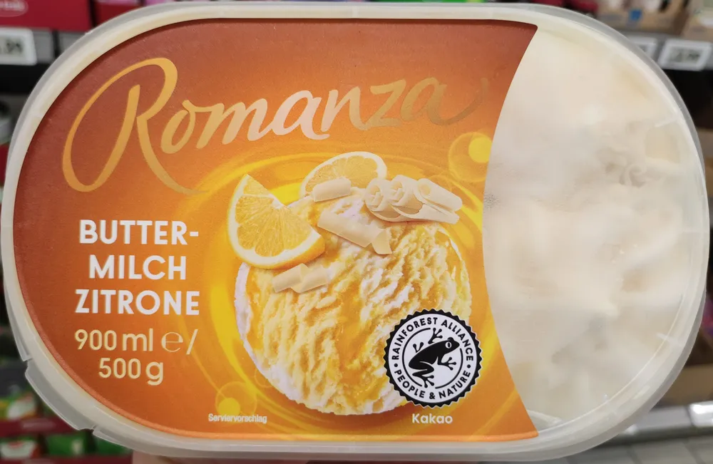 Buttermilch Zitrone