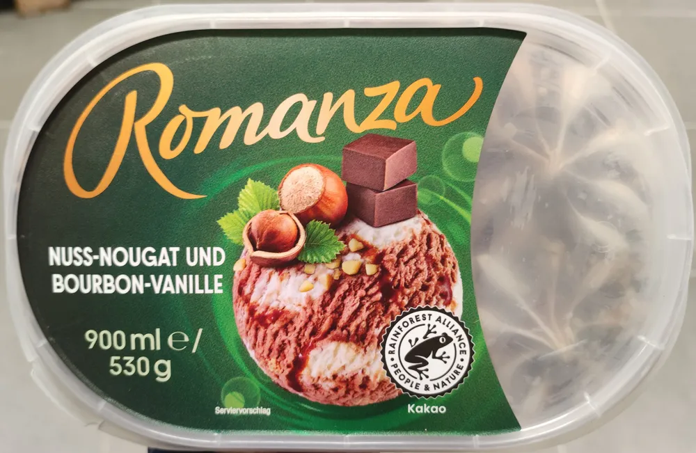 Nuss-Nougat & Bourbon-Vanille