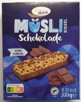 Müsli Riegel Schokolade
