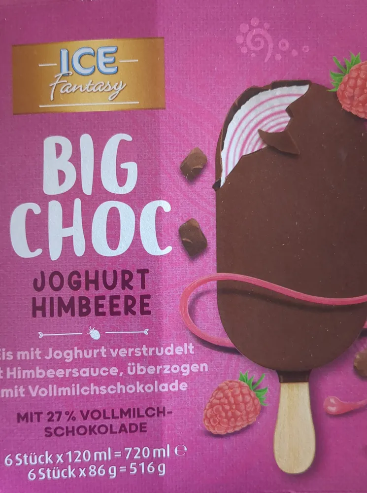 Eis Joghurt Himbeere