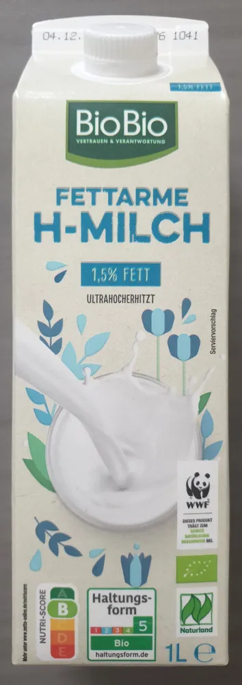 Fettarme H-Milch