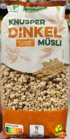 Knusper Dinkel Müsli
