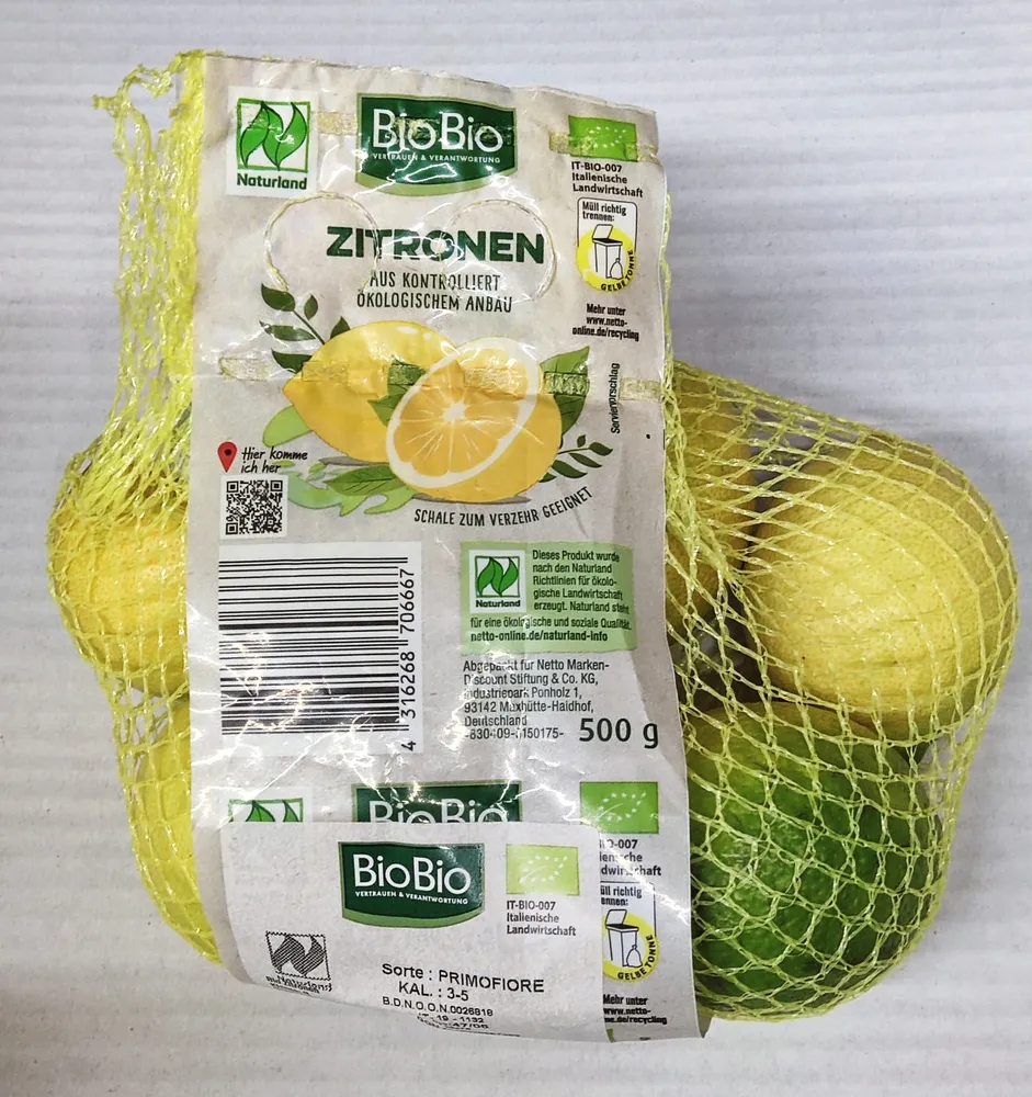 Bio-Zitronen