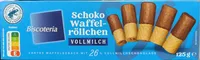 Schokowaffelröllchen Vollmilch