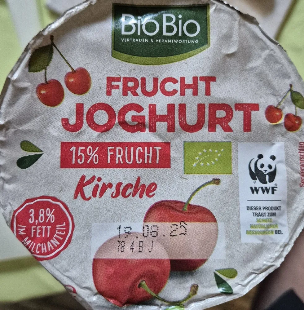 Frucht Joghurt Kirsche