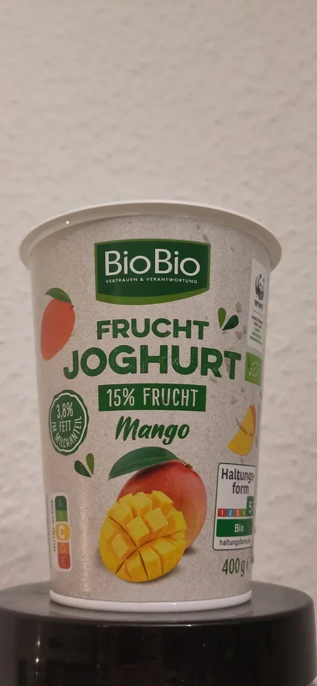 Frucht Joghurt 15% Frucht Mango