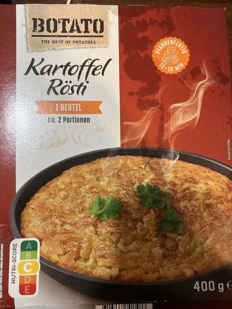 Kartoffel Rösti