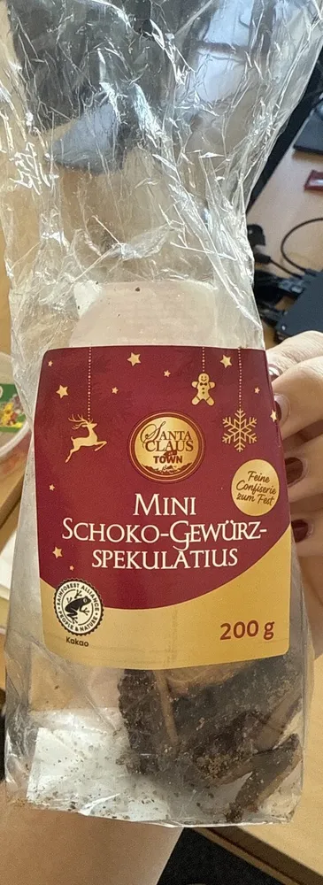 Mini Schoko-Gewürz-Spekulatius