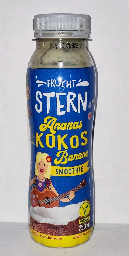 Smoothie Ananas-Kokos-Banane