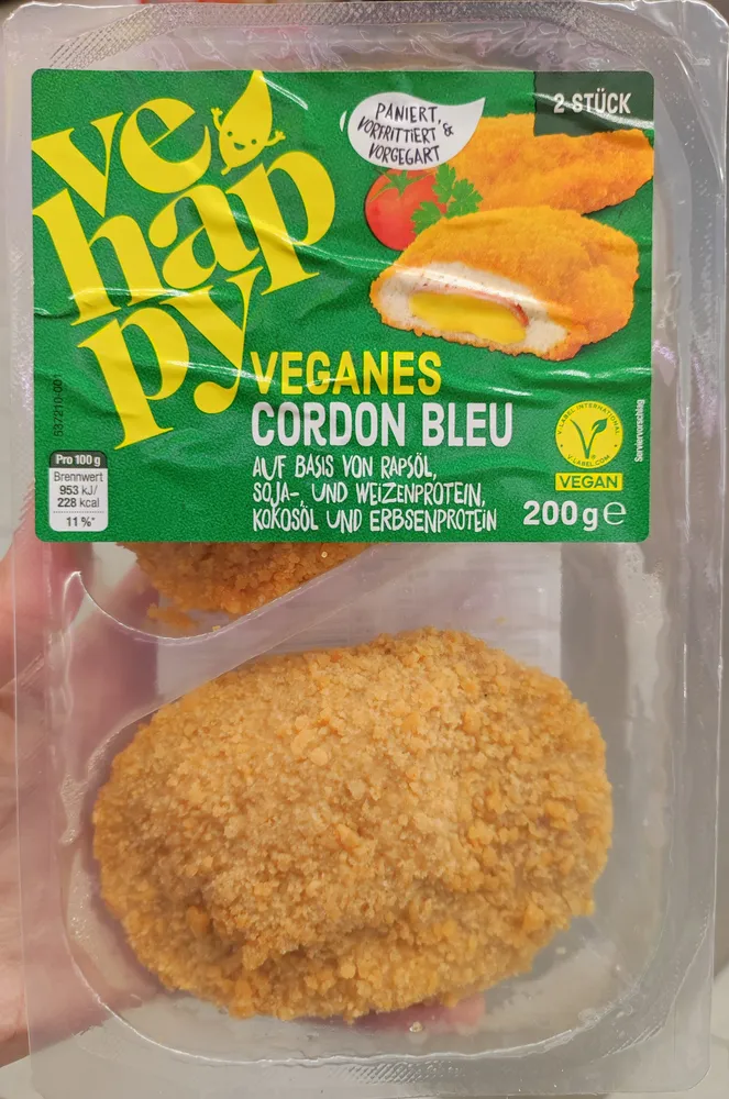 Veganes Cordon bleu