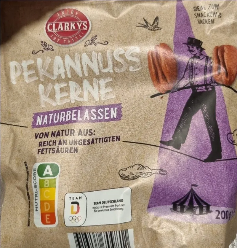 Pekannuss Kerne