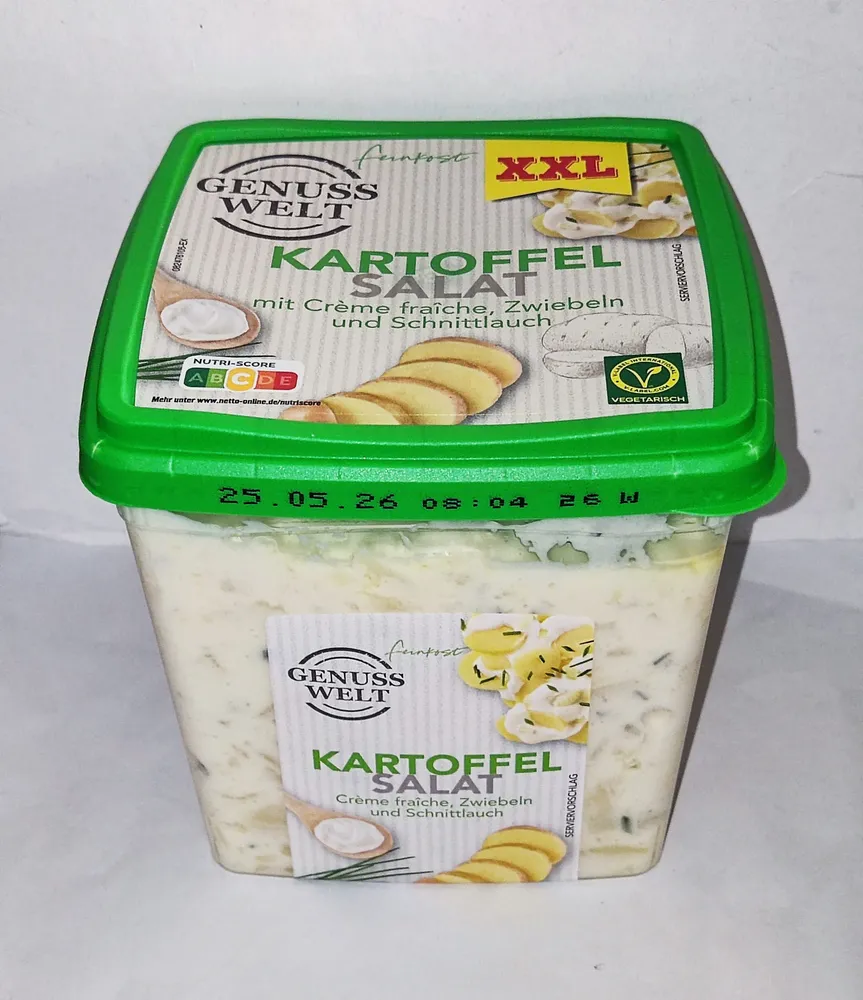 Kartoffelsalat mit Creme fraiche XXL