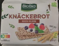 Bio-Knäckebrot - Roggen Vollkorn