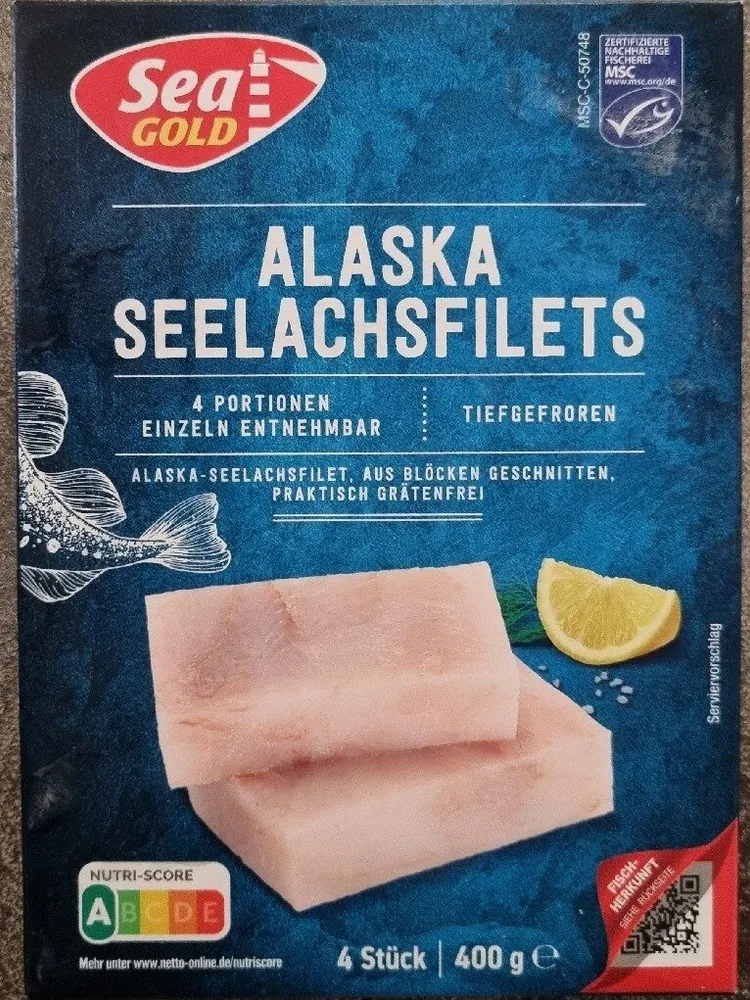 Alaska Seelachsfilets