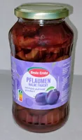 Pflaumen halbe Frucht, leicht gezuckert