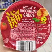 Vegane Bolognese Sauce auf Erbsenprotein