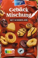 Feine Gebäck Mischung mit Schokolade