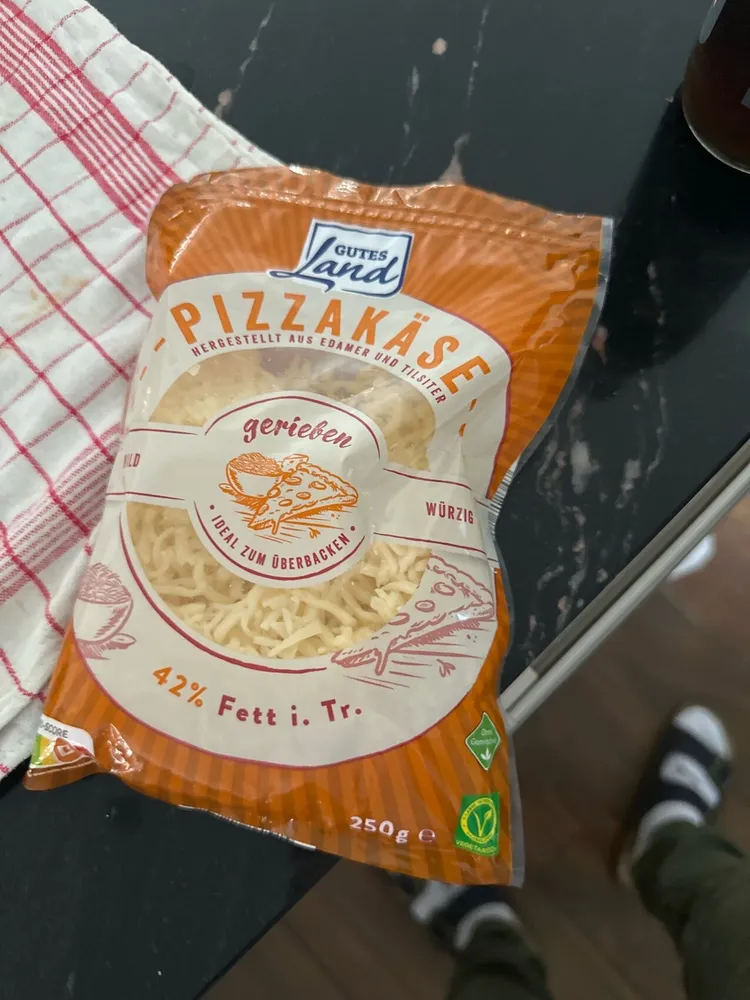 Pizzakäse Reibekäse