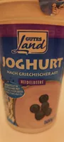JOGHURT NACH GRIECHISCHER ART HEIDELBEERE