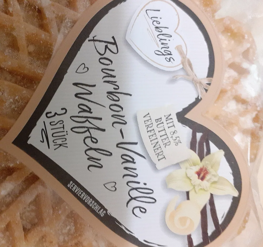 Bourbon-Vanille Waffeln