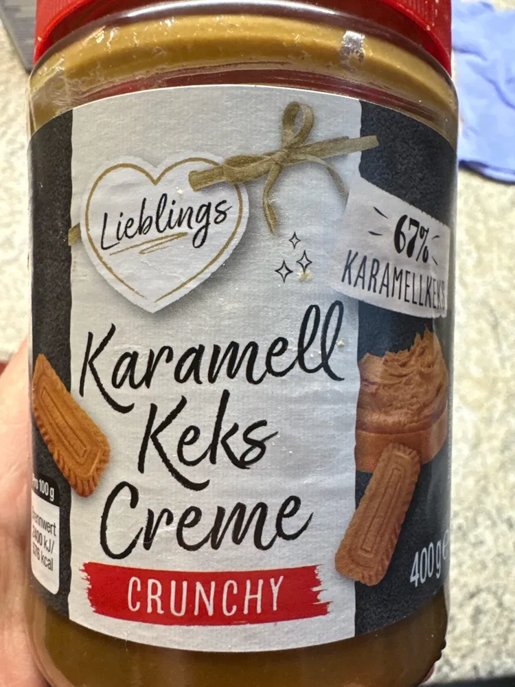 Karamell kekscreme