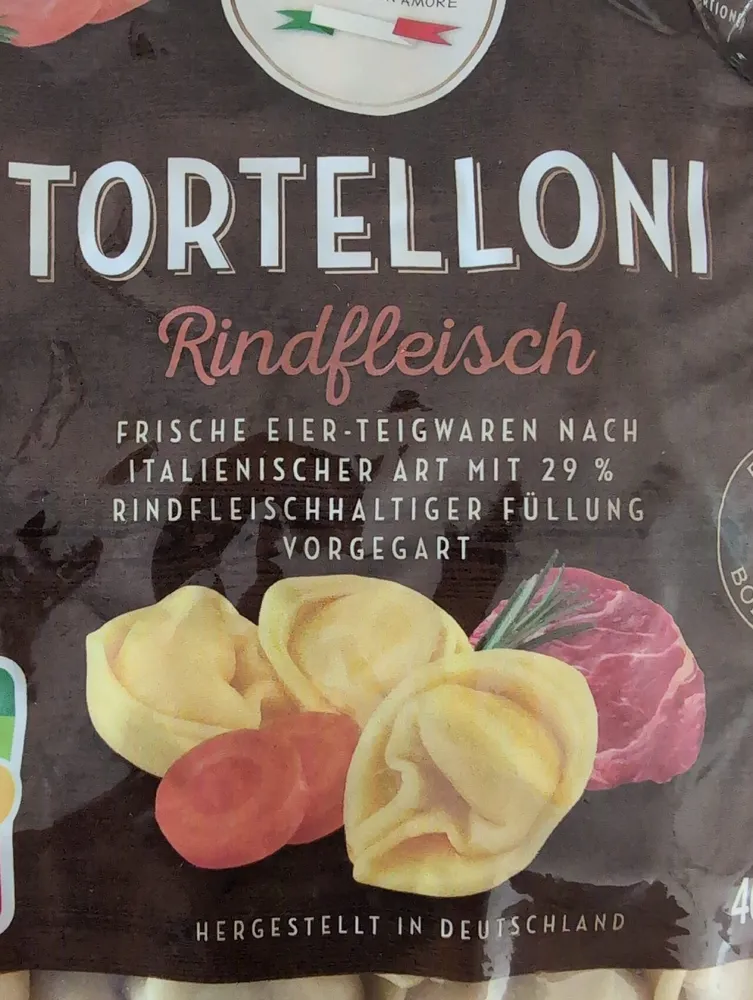 TORTELLONI Rindfleisch