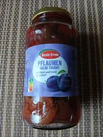 Pflaumen Halbe Frucht