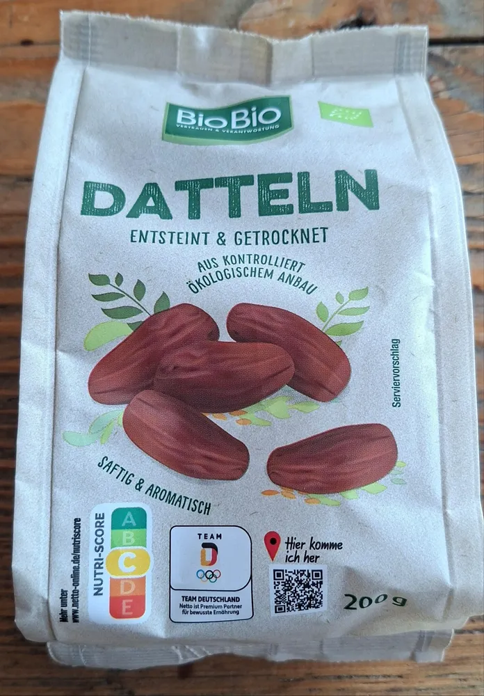 Datteln entsteint & geteocknet