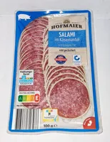 Salami im Käsemantel, mild geräuchert