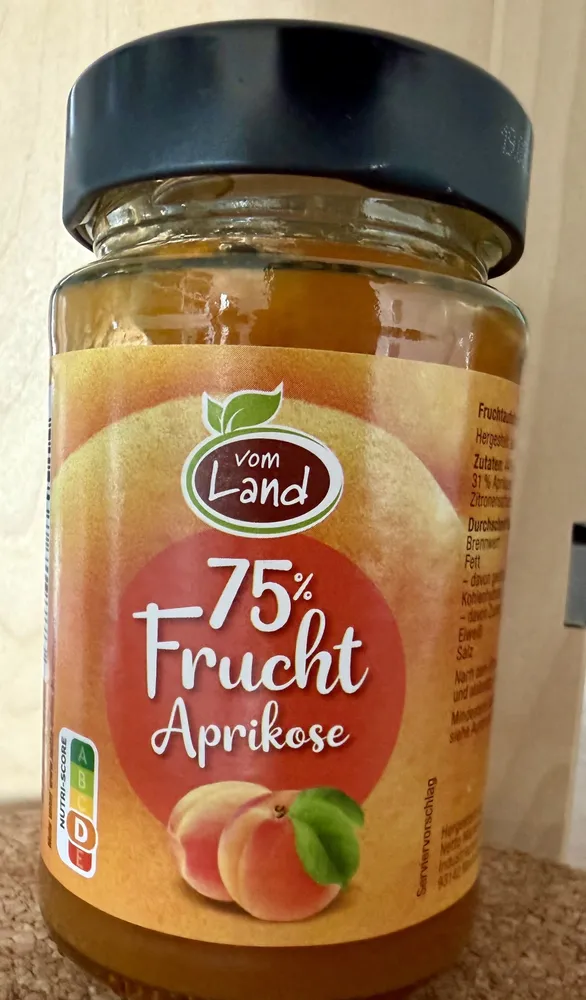 75% Frucht Aprikose