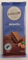 Milchschokolade Noisette