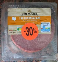 Truthahnsalami – mit Palmfett, Geräuchert