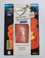 Schottischer Räucherlachs in Scheiben