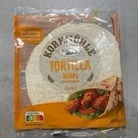 Tortilla-Wraps aus Weizenmehl