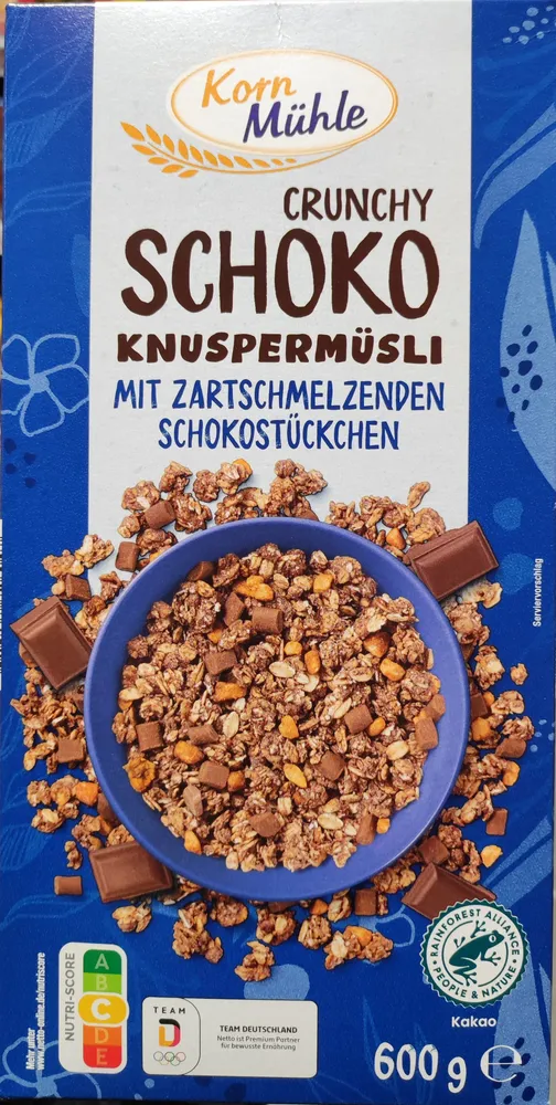 Crunchy Schoko Knüspermüsli