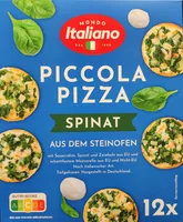Piccola Pizza Spinat