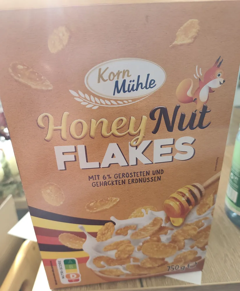 Kellogs, Honey Nut Flakes