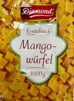 Mangowürfel Tiefgefroren