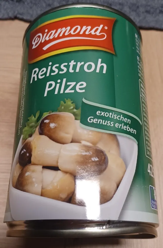 Reisstroh Pilze
