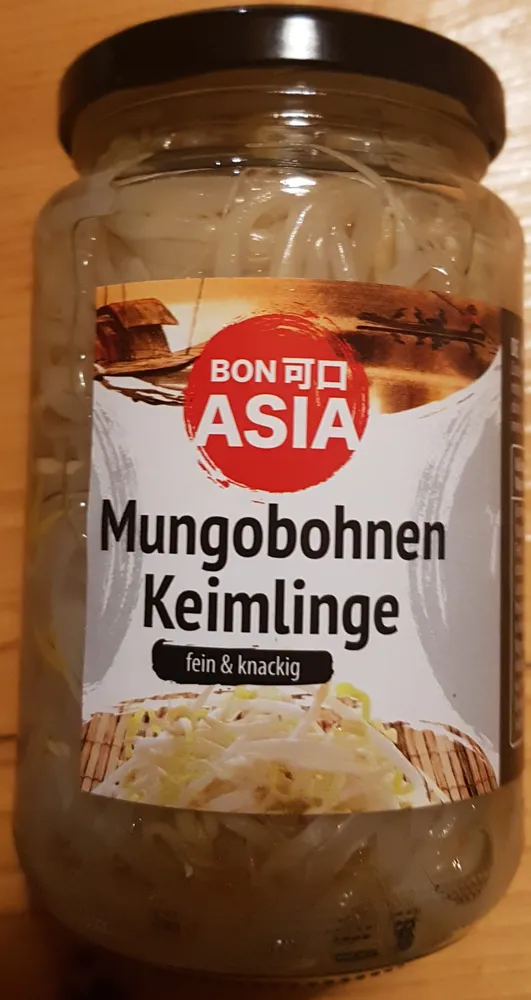 Mungobohnen Keimlinge