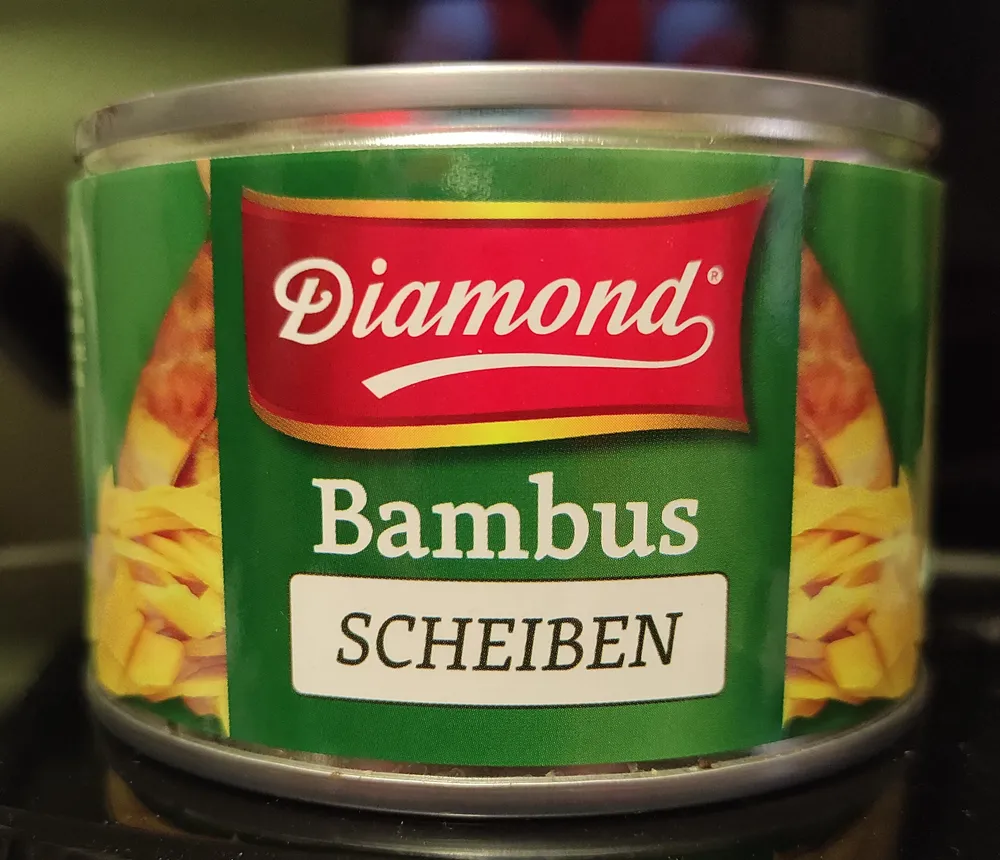 Bambus Scheiben