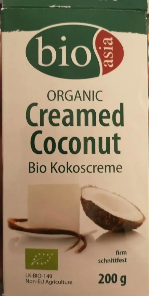 Crème de coconut